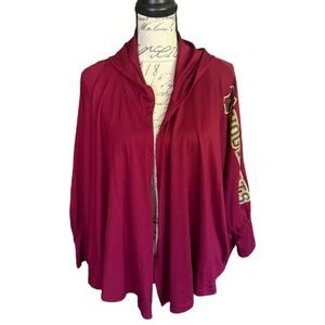 Harry Potter Hogwarts Hooded Cape Cardigan Size Small NWOT